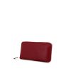 Hermes Silkin wallet in red epsom leather - 00pp thumbnail