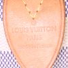 Sac à main Louis Vuitton Speedy 30 en toile damier azur et cuir naturel - Detail D3 thumbnail