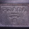 Bolso de mano Prada en cuero saffiano marrón - Detail D4 thumbnail