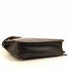 Prada handbag in brown leather saffiano - Detail D5 thumbnail
