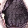 Gucci shoulder bag in brown monogram canvas and brown leather - Detail D2 thumbnail