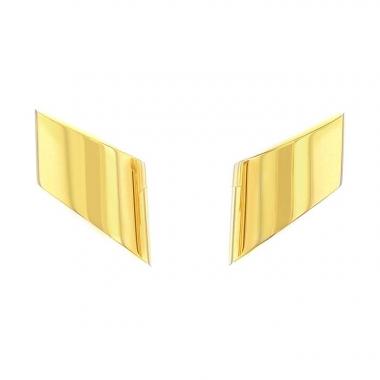 Pendientes Vhernier Vague en oro amarillo