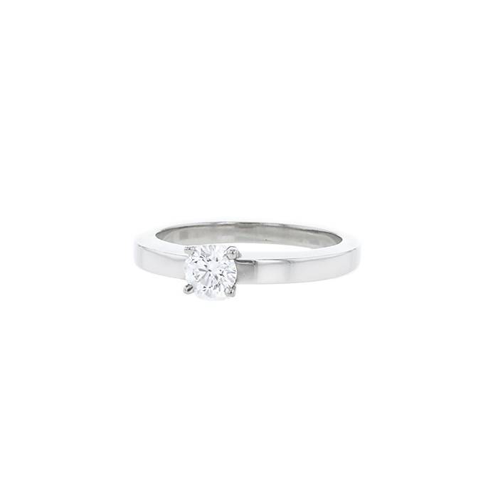 0.50 Carat Twist Solitaire Diamond Engagement Ring D SI2 - OROGEM Jewelers