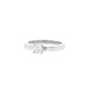 Cartier solitaire ring in platinium and in diamond  (0,50 carat) - 00pp thumbnail
