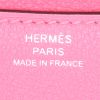 Borsa a tracolla Hermes Constance mini in vitello Evercolor rosa azalea - Detail D4 thumbnail