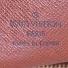 Portafogli Louis Vuitton Sarah in tela monogram marrone e pelle marrone - Detail D3 thumbnail