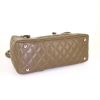 Chanel Cambon handbag in khaki quilted leather - Detail D4 thumbnail