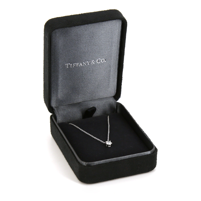 Collar Tiffany & Co en platino y diamante - Detail D2