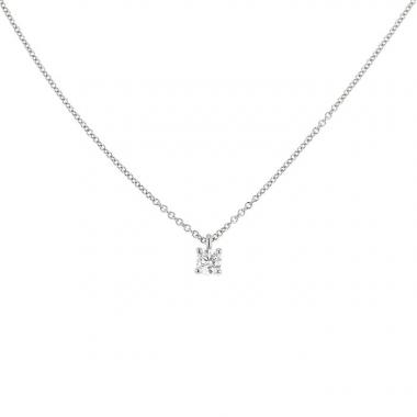 Collar Tiffany & Co en platino y diamante