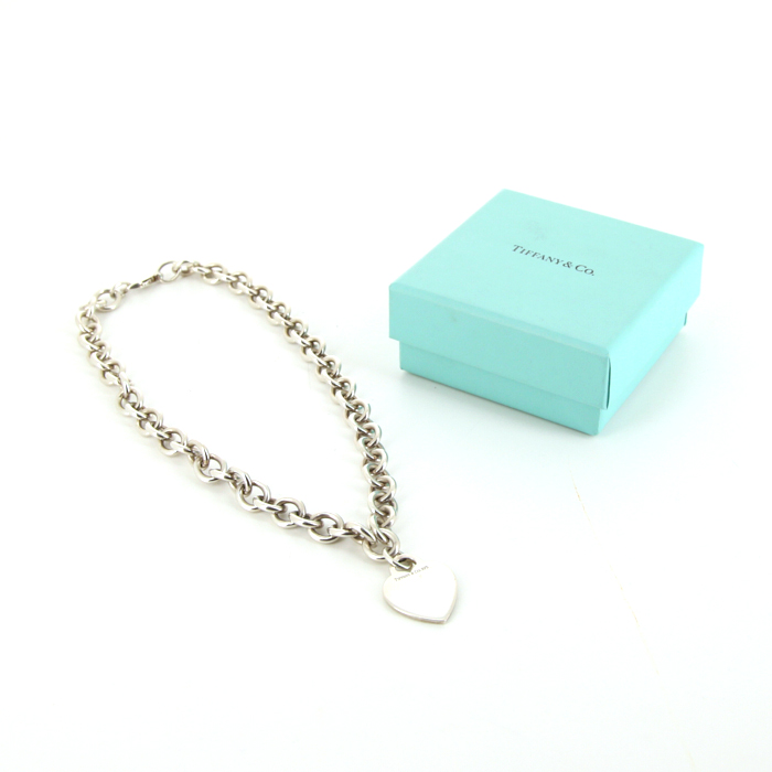 Collar Tiffany & Co Return To Tiffany en plata - Detail D2