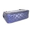 Chanel Camera handbag in metallic blue quilted leather - Detail D5 thumbnail
