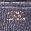 Sac bandoulière Hermes Evelyne moyen modèle en cuir Ardenne noir - Detail D3 thumbnail