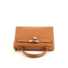 Hermès  Kelly 28 cm handbag  in natural box leather - 360 Front thumbnail