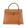 Hermès  Kelly 28 cm handbag  in natural box leather - 360 thumbnail