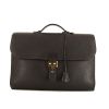 Hermès Sac à dépêches briefcase in dark brown togo leather - 360 thumbnail