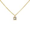 Collar Chopard Happy Diamonds en oro amarillo y diamantes - 00pp thumbnail