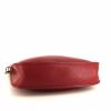 Borsa a tracolla Hermes Evelyne modello medio in pelle Fjord rossa - Detail D4 thumbnail