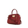 Louis Vuitton Milla small model handbag in red grained leather - 00pp thumbnail
