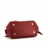 Louis Vuitton Milla small model handbag in red grained leather - Detail D5 thumbnail