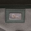 Dior pouch in green satin and grey pearl - Detail D2 thumbnail