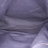 Shoulder bag in grey blue leather - Detail D2 thumbnail