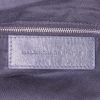 Shoulder bag in grey blue leather - Detail D3 thumbnail