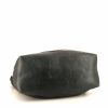 Shoulder bag in grey blue leather - Detail D4 thumbnail