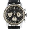 Breitling Navitimer watch in stainless steel Ref:  806 Circa  1960 - 00pp thumbnail