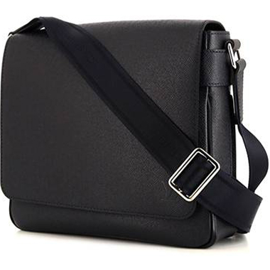 Bolso bandolera Louis Vuitton en cuero azul