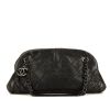 Chanel Mademoiselle handbag in black quilted leather - 360 thumbnail