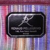 Bolso de mano Renaud Pellegrino en cuero granulado violeta - Detail D3 thumbnail