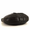 Burberry shoulder bag in black grained leather - Detail D4 thumbnail