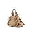 Chloé Paraty small model shoulder bag in beige leather - 00pp thumbnail