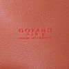 Shopping bag Goyard Anjou in tela monogram marrone e pelle marrone - Detail D3 thumbnail