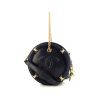 Chanel Editions Limitées shoulder bag in navy blue leather - 360 thumbnail