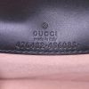 Borsa a tracolla Gucci Dionysus mini in velluto nero e pelle nera - Detail D3 thumbnail