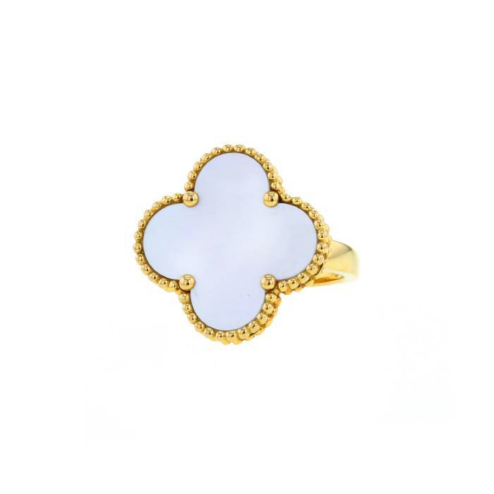 Authentic Van Cleef & Arpels Vintage Alhambra Ring #260-006