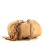 Bolso zurrón Chanel en cuero marrón - 360 thumbnail