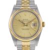 Rolex Datejust watch in gold and stainless steel Ref:  16233 Circa  1990 - 00pp thumbnail