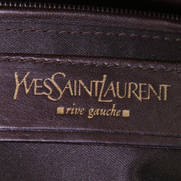 Borsa Yves Saint Laurent Muse modello piccolo in pelle bianca - Detail D3