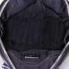 Salvatore Ferragamo small model shoulder bag in black leather - Detail D3 thumbnail