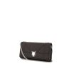 Bolso bandolera Dior Diorama Wallet on Chain en cuero granulado negro - 00pp thumbnail