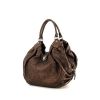Louis Vuitton L handbag in golden brown mahina leather - 00pp thumbnail
