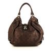 Louis Vuitton L handbag in golden brown mahina leather - 360 thumbnail