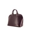 Louis Vuitton Alma small model handbag in purple epi leather - 00pp thumbnail