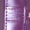 Louis Vuitton Alma small model handbag in purple epi leather - Detail D3 thumbnail