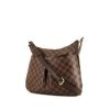 Louis Vuitton Bloomsbury shoulder bag in brown damier canvas and brown leather - 00pp thumbnail