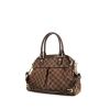 Louis Vuitton Trevi handbag in ebene damier canvas and brown leather - 00pp thumbnail