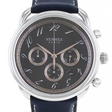 Reloj Hermes Arceau Chrono de acero Ref :  AR4.910 Circa  2000