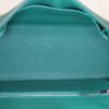 Hermes Kelly 25 cm handbag in green epsom leather - Detail D3 thumbnail